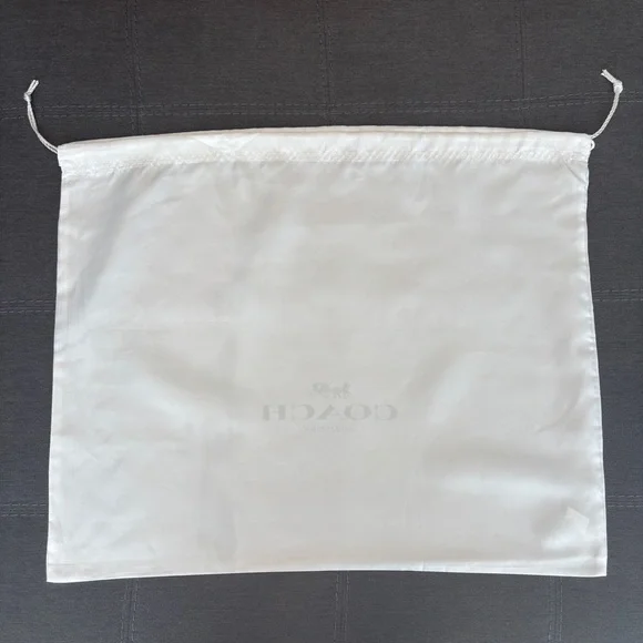 Coach White Satin Dust Bag - Picture 2 of 3
